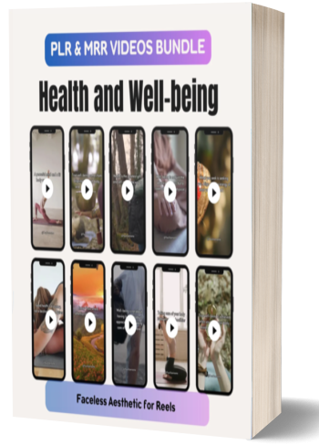 MRR Health and Wellness Video Bundle: PLR Faceless Marketing Instagram Reels for Maximum Customer Engagement!